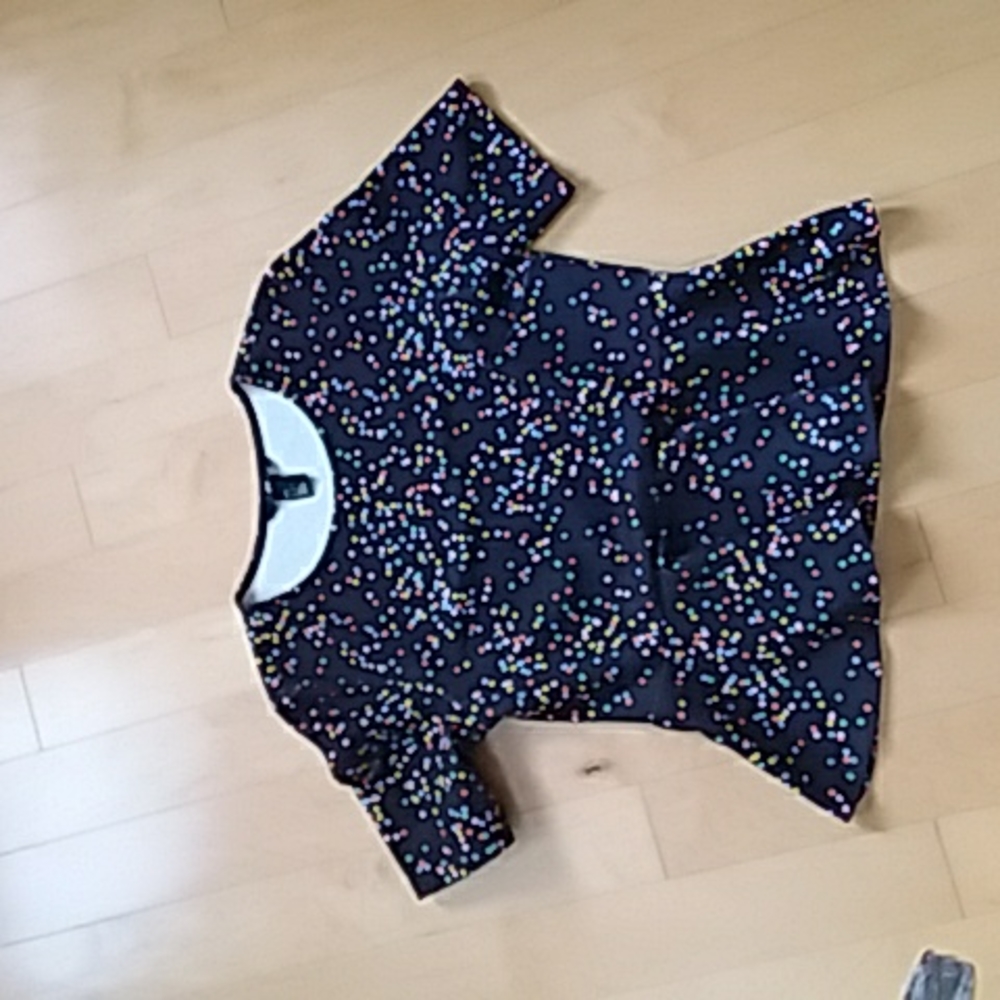 H&M peplum top